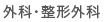 外科・整形外科